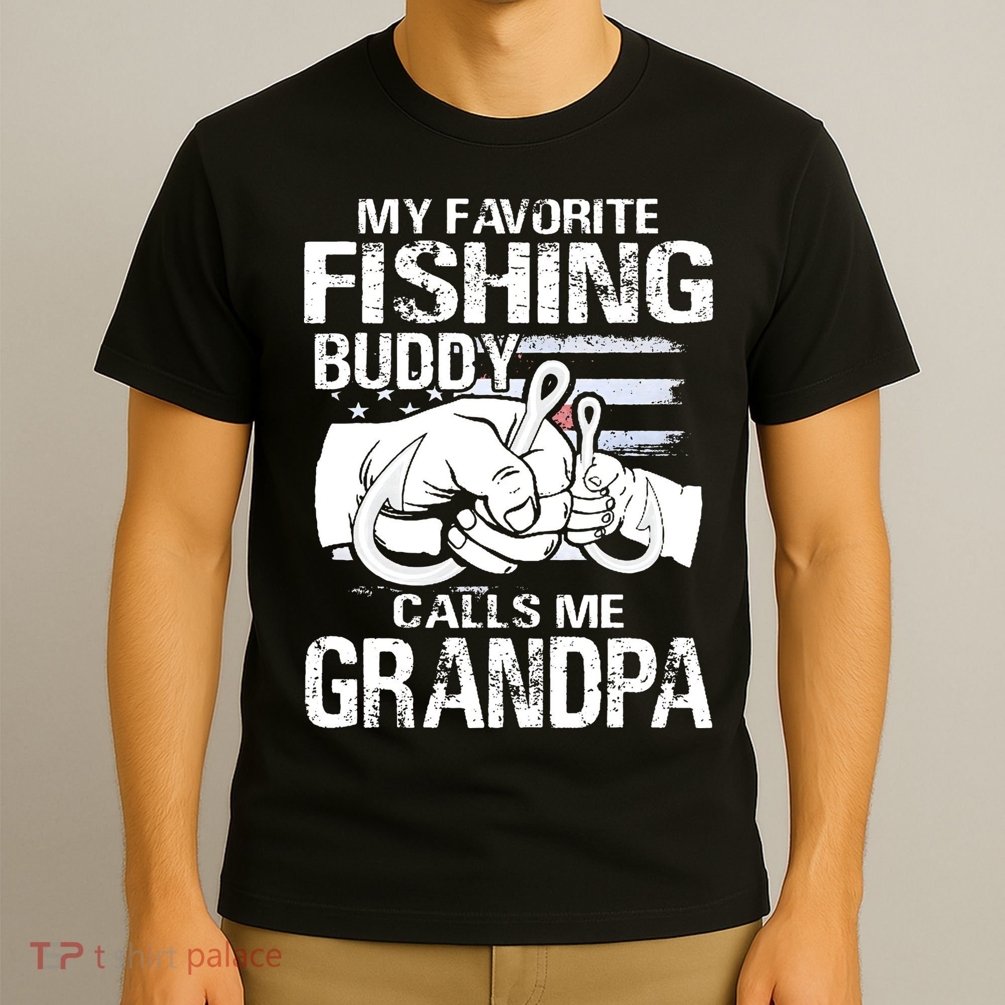My Favorite Fishing Buddy Calls Me Grandpa T-Shirt