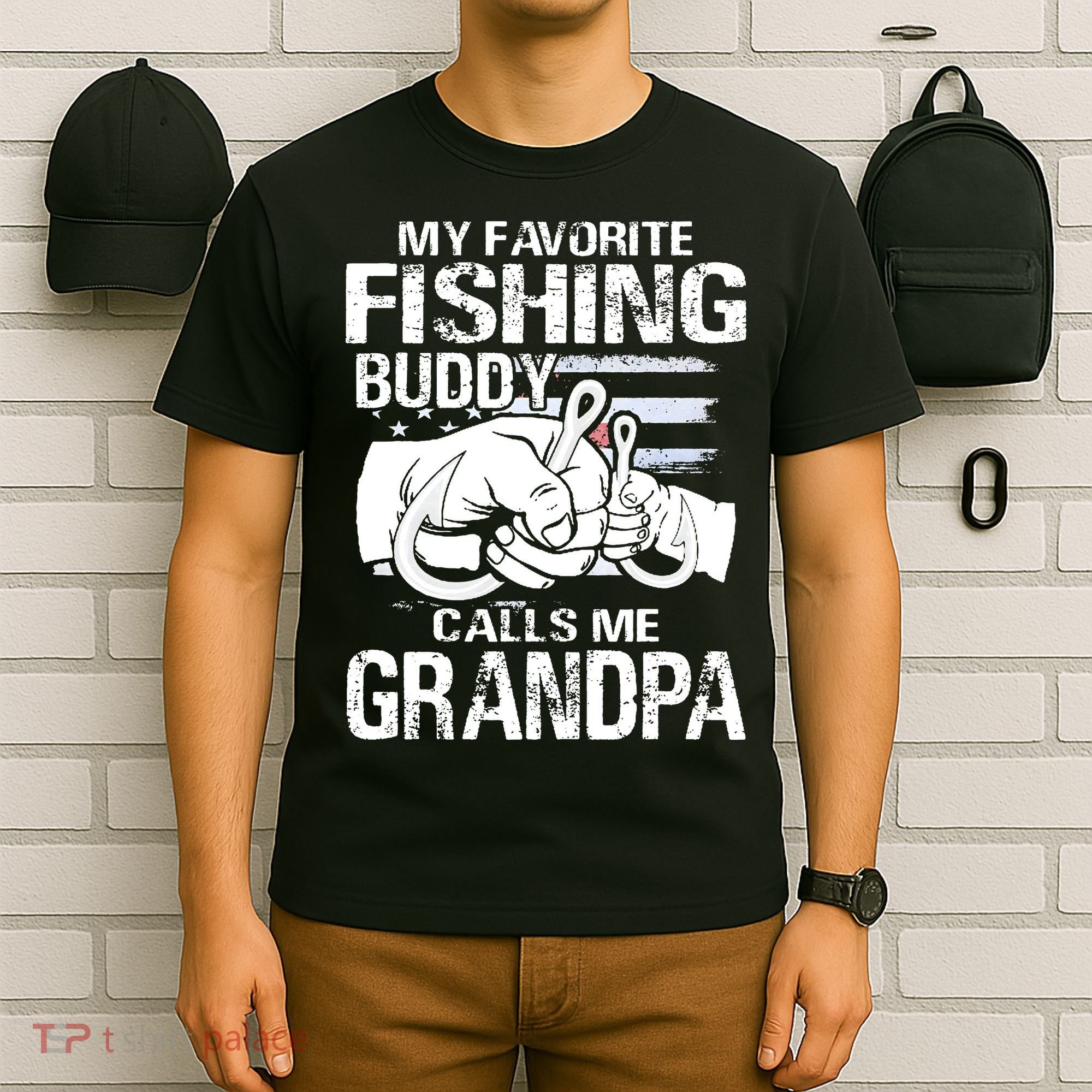 My Favorite Fishing Buddy Calls Me Grandpa T-Shirt