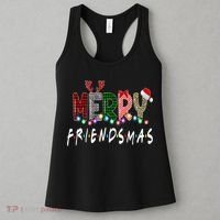 Merry Friendsmas Friends Christmas Matching Xmas Gift Women's Tank Top thumb 3