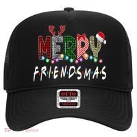 Merry Friendsmas Friends Christmas Matching Xmas Gift Hat thumb 0