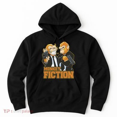 Monkey Fiction Funny Hoodie