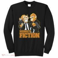 Monkey Fiction Funny Sweatshirt thumb 0