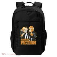 Monkey Fiction Funny Backpack thumb 0