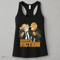 Monkey Fiction Funny Women's Tank Top thumb 3