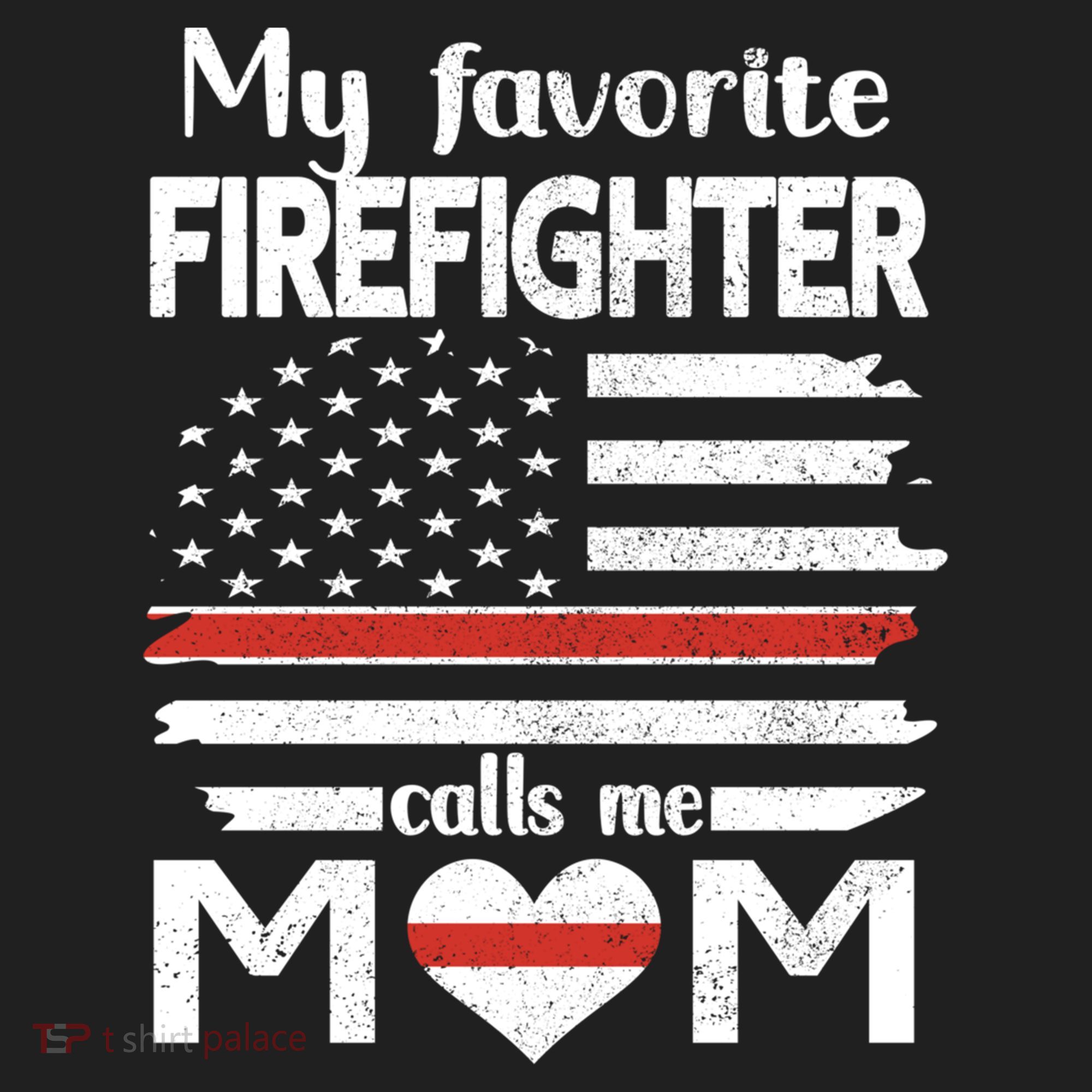 My Favorite Firefighter Calls Me Mom Thin Red Line Fire Mom Cool Gift Hat