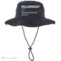 Millwrigh For Funny Definition Bucket Hat thumb 0