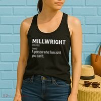Millwrigh For Funny Definition Women's Tank Top thumb 2