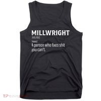 Millwrigh For Funny Definition Tank Top thumb 0
