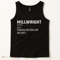 Millwrigh For Funny Definition Tank Top thumb 2