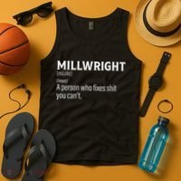 Millwrigh For Funny Definition Tank Top thumb 4