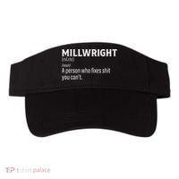 Millwrigh For Funny Definition Visor thumb 0