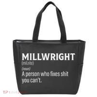 Millwrigh For Funny Definition Tote Bag thumb 0