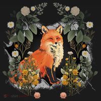 Mystical Fox Fairy Tale Forest Animals Forest Dwellers Nature Children Apron thumb 3