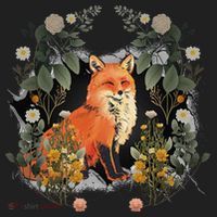 Mystical Fox Fairy Tale Forest Animals Forest Dwellers Nature Children Beanie thumb 2