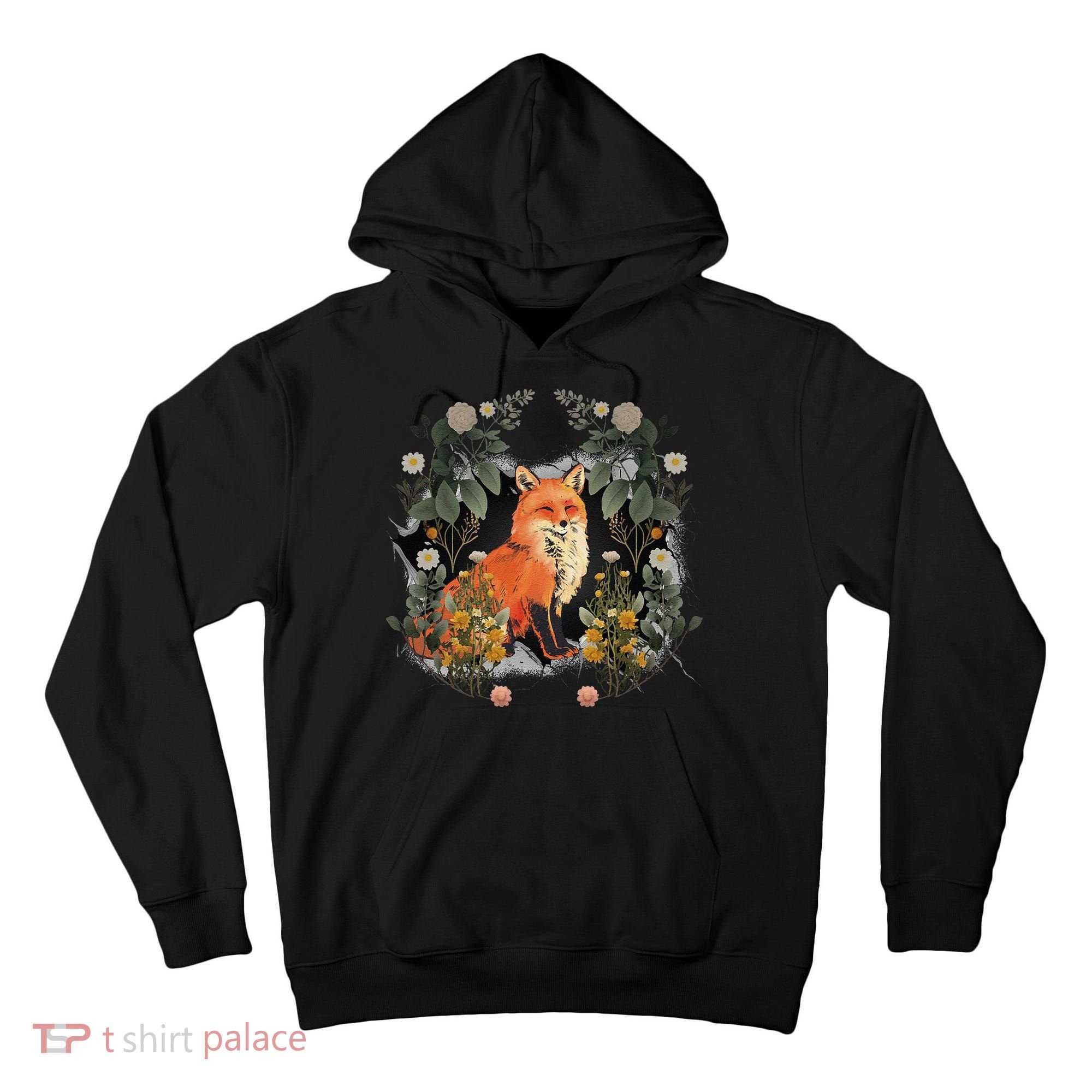 Mystical Fox Fairy Tale Forest Animals Forest Dwellers Nature Children Tall Hoodie
