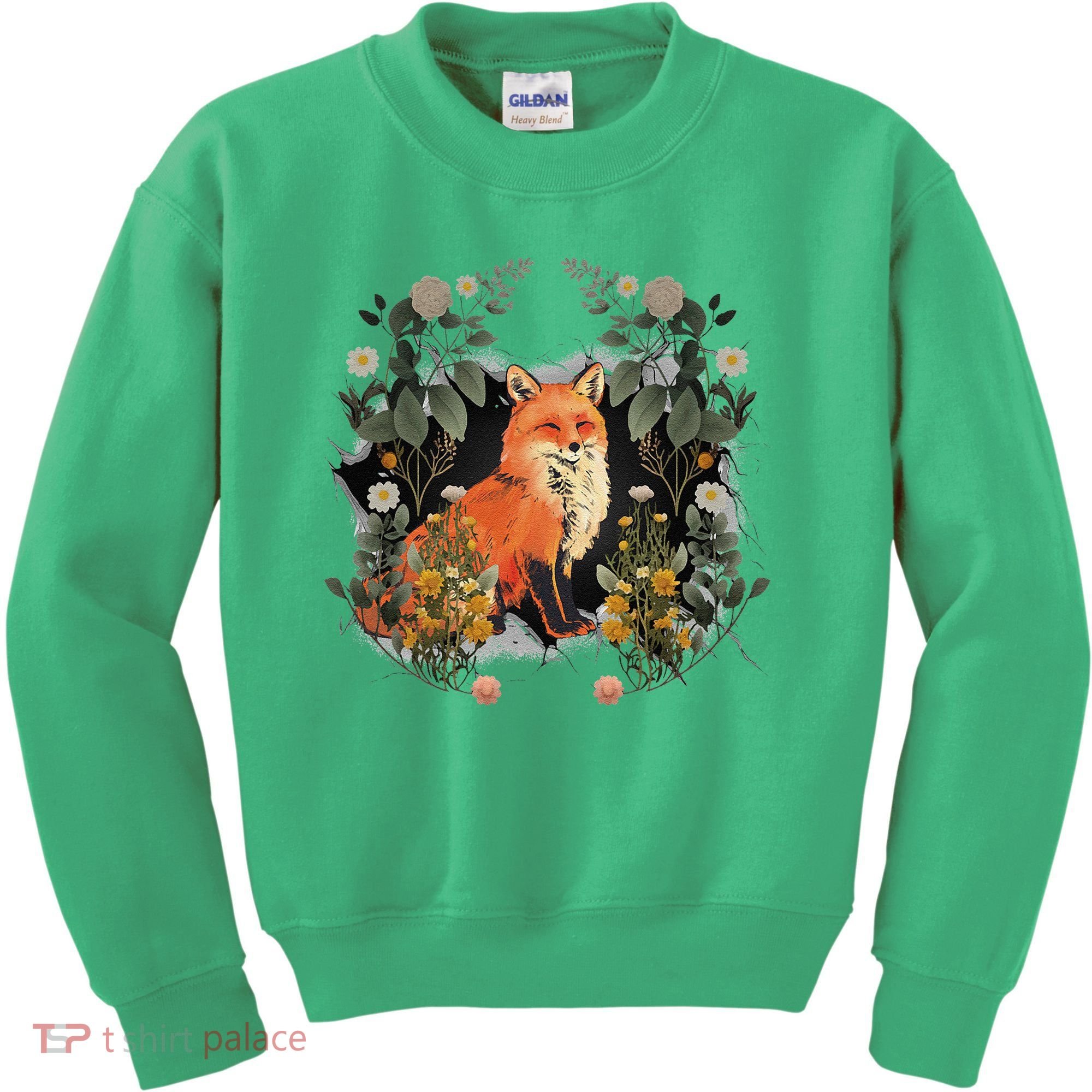 Mystical Fox Fairy Tale Forest Animals Forest Dwellers Nature Children Kids Sweatshirt