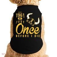 Minnesota Football Fans Just Once Before I Die Since 1961 Doggie Tank thumb 0