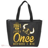 Minnesota Football Fans Just Once Before I Die Since 1961 Tote Bag thumb 0
