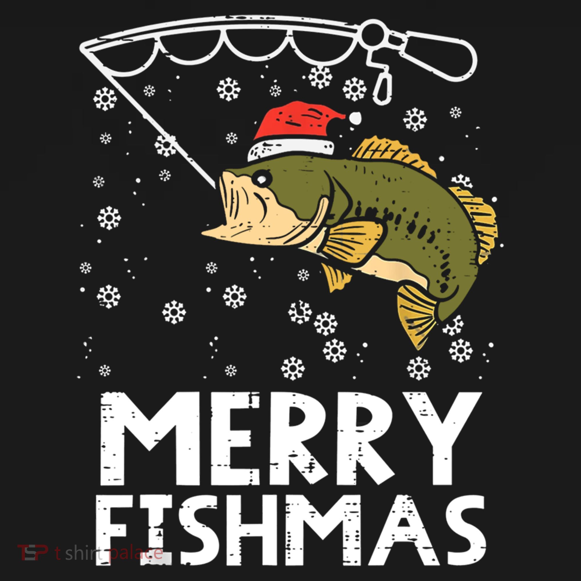 Merry Fishmas Fish Fishing Christmas Pajamas Christmas Gift Women's Hoodie