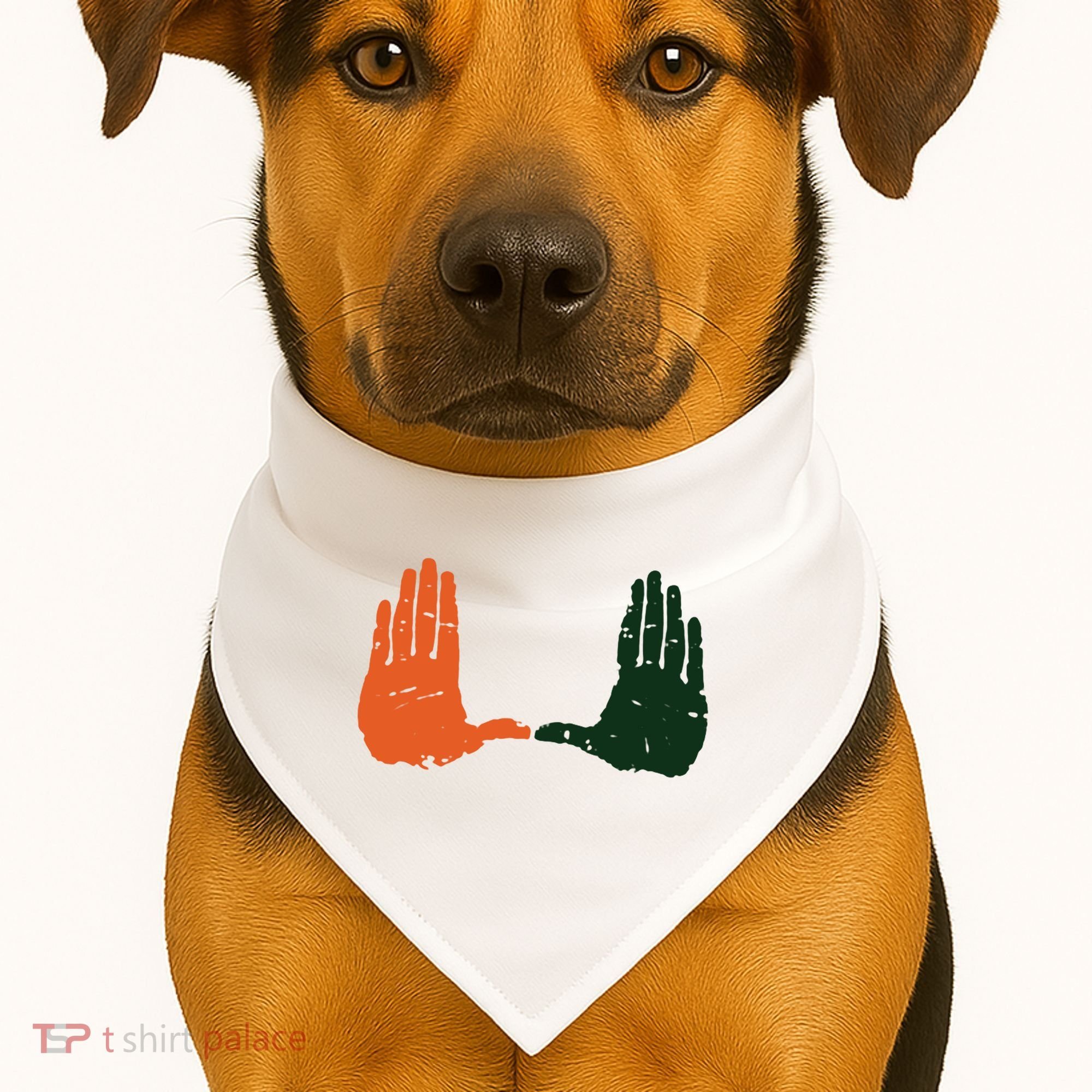 Miami Football Fans USA-Made Doggie Bandana