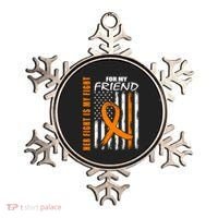 Ms Family Fight Friend Multiple Sclerosis American Flag Gift Cute Gift Ornament thumb 0