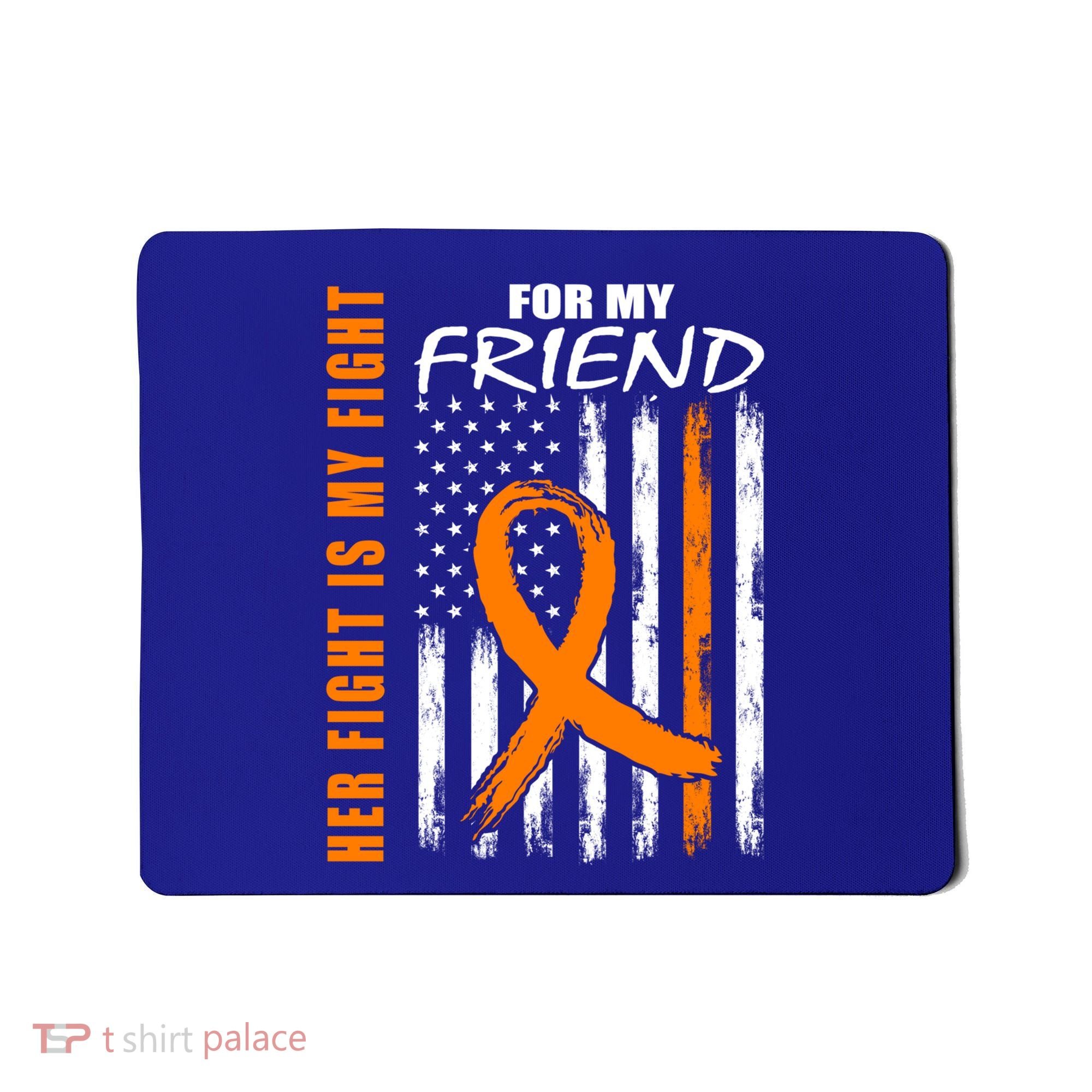 Ms Family Fight Friend Multiple Sclerosis American Flag Gift Cute Gift Mousepad