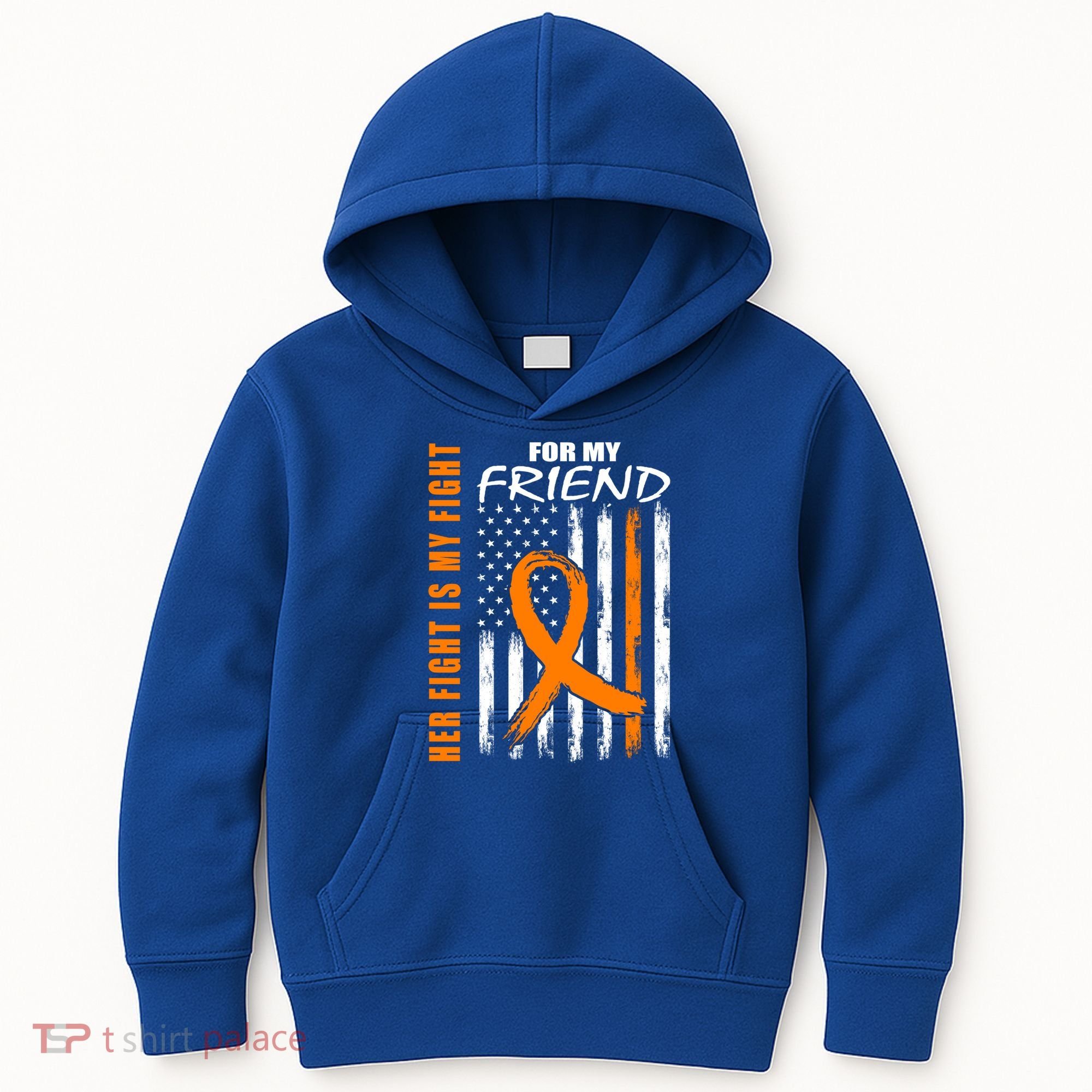 Ms Family Fight Friend Multiple Sclerosis American Flag Gift Cute Gift Kids Hoodie