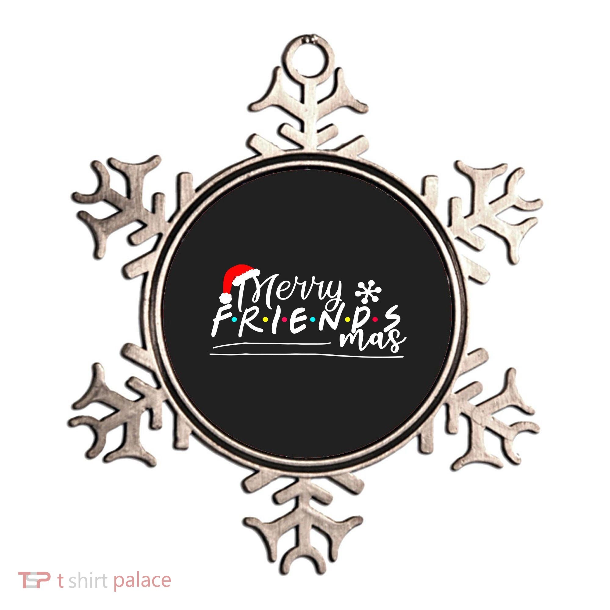 Merry Friendsmas Friends Christmas Matching Ornament