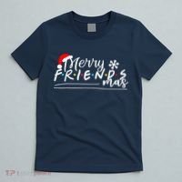 Merry Friendsmas Friends Christmas Matching T-Shirt thumb 5