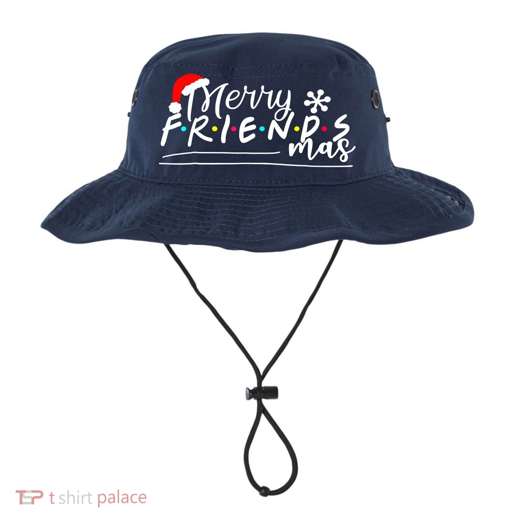 Merry Friendsmas Friends Christmas Matching Bucket Hat