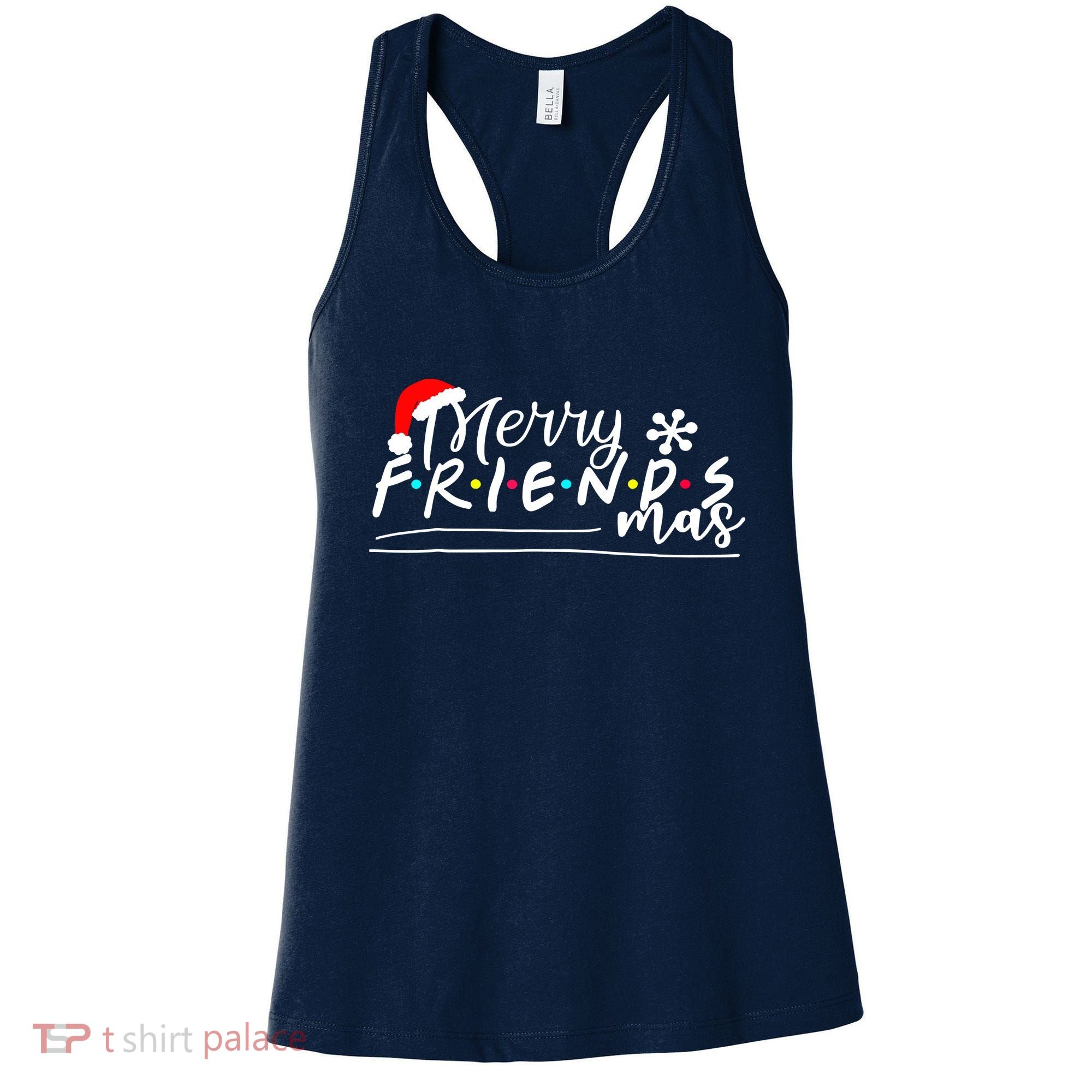 Merry Friendsmas Friends Christmas Matching Women's Tank Top