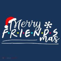 Merry Friendsmas Friends Christmas Matching Women's Tank Top thumb 5