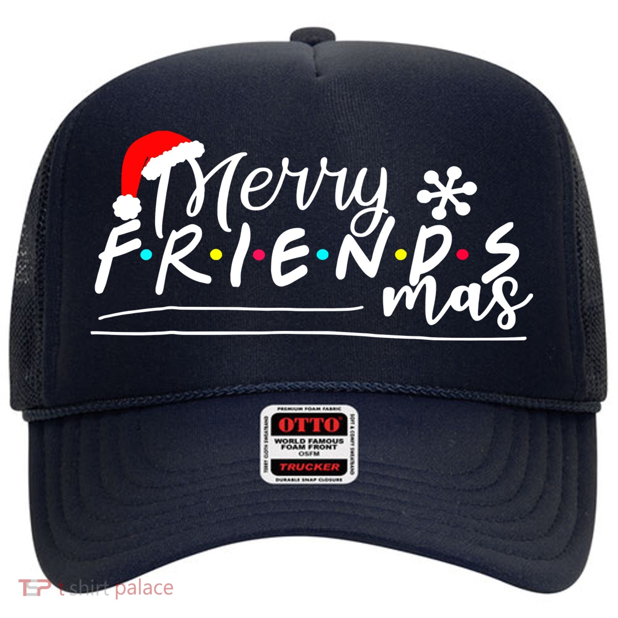 Merry Friendsmas Friends Christmas Matching Hat