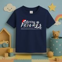 Merry Friendsmas Friends Christmas Matching Toddler T-Shirt thumb 3