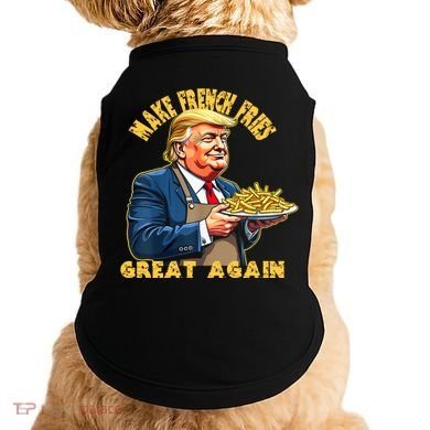 Make French Fries Great Again Graphic Doggie Tank