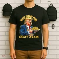 Make French Fries Great Again Graphic T-Shirt thumb 6