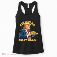 Make French Fries Great Again Graphic Women's Tank Top thumb 0