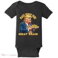 Make French Fries Great Again Graphic Baby Bodysuit thumb 0