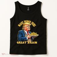 Make French Fries Great Again Graphic Tank Top thumb 2