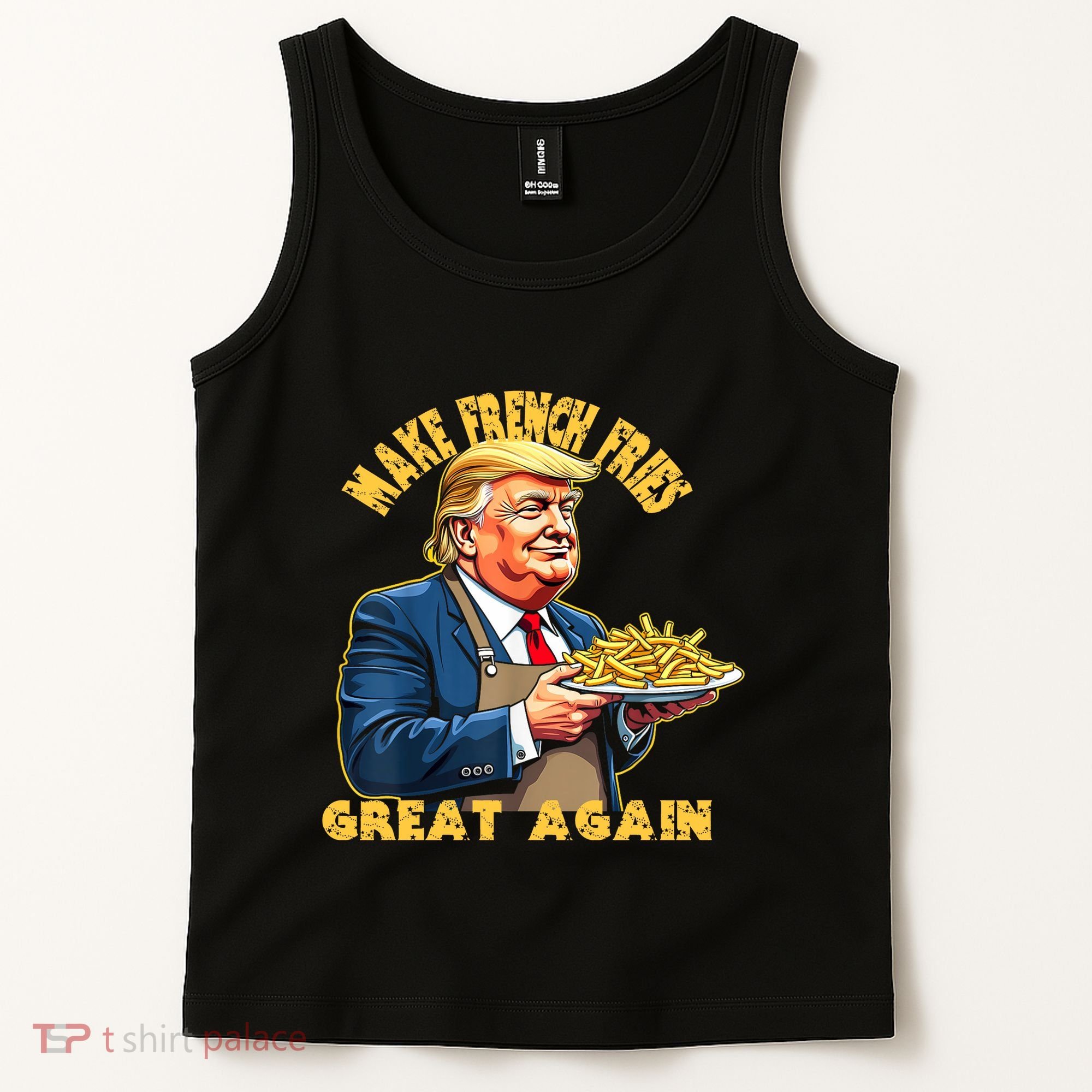 Make French Fries Great Again Graphic Tank Top