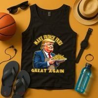 Make French Fries Great Again Graphic Tank Top thumb 4