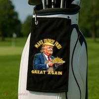 Make French Fries Great Again Graphic Golf Towel thumb 2