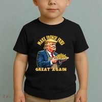 Make French Fries Great Again Graphic Toddler T-Shirt thumb 2