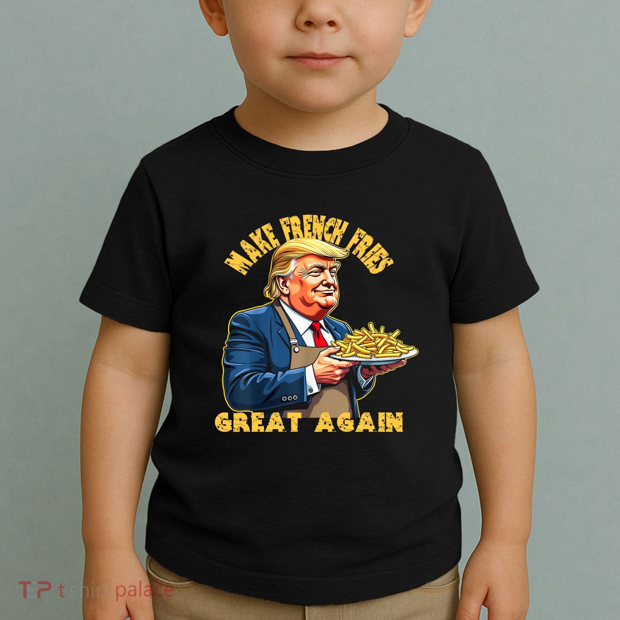 Make French Fries Great Again Graphic Toddler T-Shirt