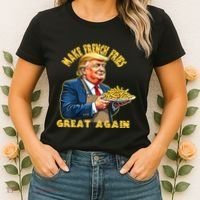 Make French Fries Great Again Graphic Women's T-Shirt thumb 2