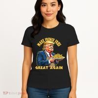 Make French Fries Great Again Graphic Women's T-Shirt thumb 4
