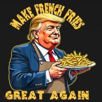 Make French Fries Great Again Graphic Women's T-Shirt thumb 6