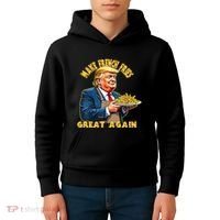 Make French Fries Great Again Graphic Kids Hoodie thumb 4