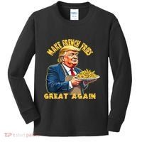 Make French Fries Great Again Graphic Kids Long Sleeve Shirt thumb 0
