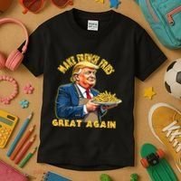 Make French Fries Great Again Graphic Kids T-Shirt thumb 3